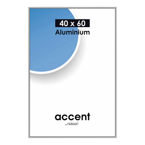 Nielsen design nielsen fotolijst 55124 accent mat zilver 40x60 cm