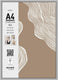 Nielsen design nielsen fotolijst 5421124 super 8 mat zilver 21x29,7 cm