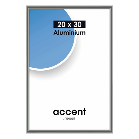 Load image into Gallery viewer, Nielsen design nielsen fotolijst 53525 accent staalgrijs 20x30 cm
