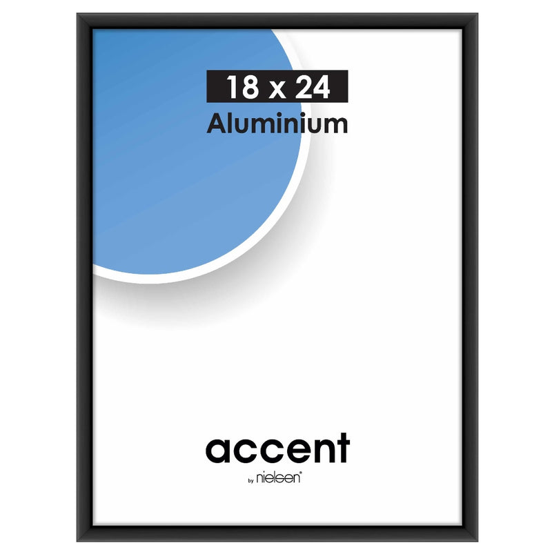 Load image into Gallery viewer, Nielsen design nielsen fotolijst 53426 accent zwart 18x24 cm
