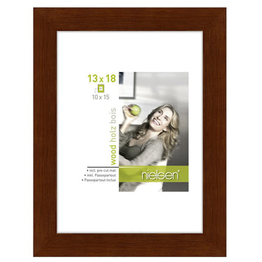 Nielsen design nielsen fotolijst 8988004 apollon wenge 13x18 10x15 cm