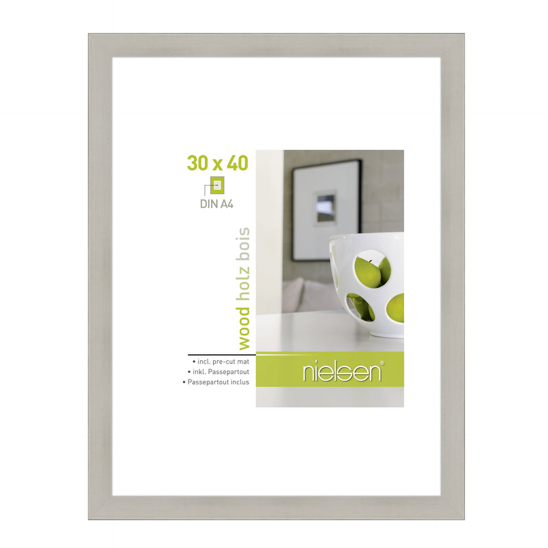 Load image into Gallery viewer, Nielsen design nielsen fotolijst 8988020 apollon zilver 30x40 cm
