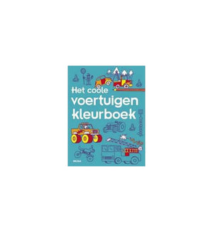 Deltas het coole voertuigen kleurboek