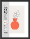 Nielsen design nielsen fotolijst 3230201 wood 19 zwart 30x40 cm