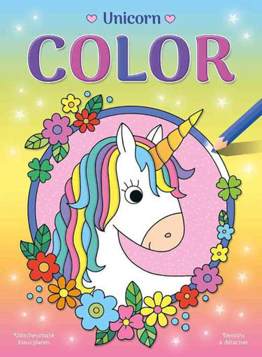 Deltas unicorn color kleurblok