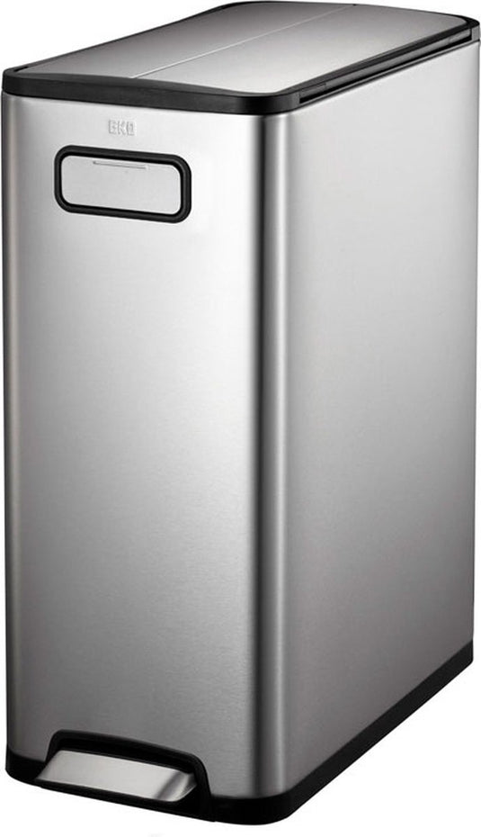 Eko - ecofly pedaalemmer 45 liter - stainless steel plastic - mat rvs - prullenbak