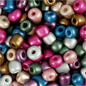 Https: www.cchobby.nl rocailles-d-5-mm-afm-4-0-gatgrootte-1-2-mm-metallic-kleuren-720-gr-1-doosje