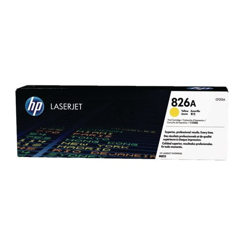 Tonercartridge hp cf312a geel