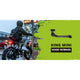 Ursus achterstandaard king mini 20 40mm aluminium zwart
