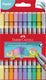 Faber-castell viltstiften - duo - 10 stuks - pastel - fc-151112