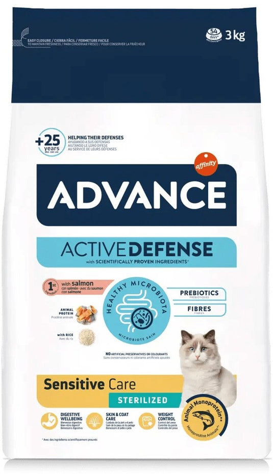 Advance - sterilized sensitive - salmon - kattenvoer - 3 kg