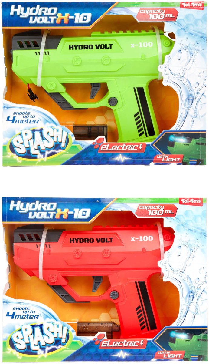 Afbeelding laden in galerijviewer, Splash elektrisch waterpistool wave met licht
