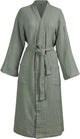 Vtwonen gentle embrace bathrobe badjas - saliegroen - s m