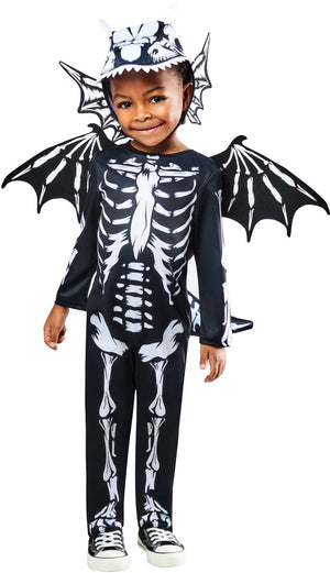 Rubies skeleton dragon kinderkostuum - - maat 5-6 jaar