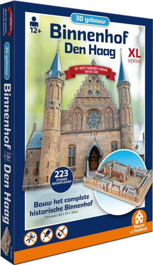 Tucker's fun factory binnenhof den haag - 3d gebouw (223 stukjes) -