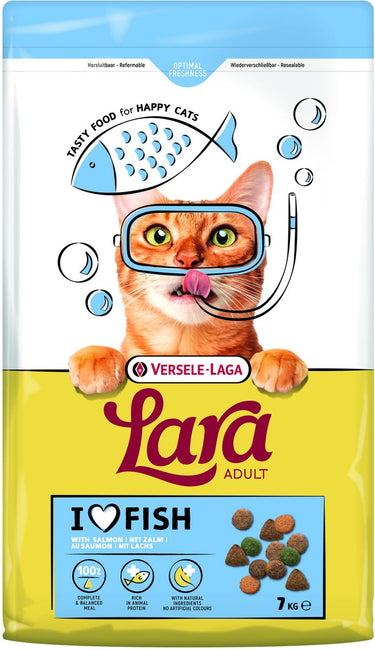 Lara adult zalm - kattenvoer - 7 kg