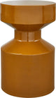 Woood ferry bijzettafel - metaal - honinggeel - 47x30x30