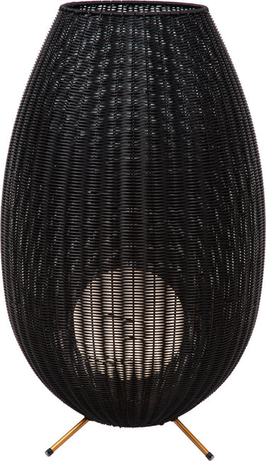 Lucide colin ip44 - oplaadbare vloerlamp binnen buiten - accu batterij - led 3 stepdim - 1x3w 3000k - ip44 - zwart