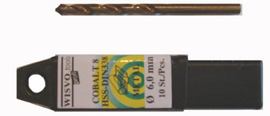 Wisvo grs boor 3.0mm hss cobalt