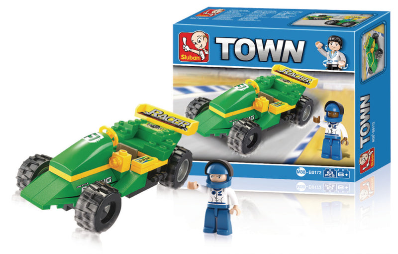 Load image into Gallery viewer, Sluban City Motors M38-B0172 Streetracer 63-delig
