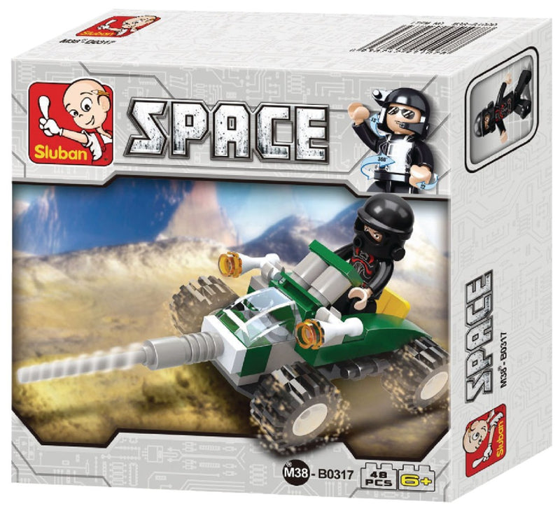 Load image into Gallery viewer, Sluban m38-b0317 space quad 48-delig
