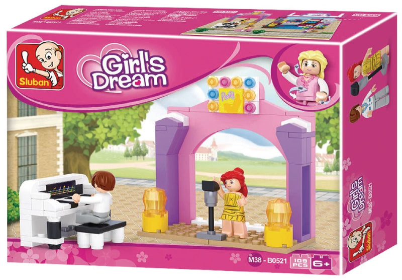 Load image into Gallery viewer, Sluban M38-B0521 Girls Dream Muziekpodium

