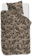Beddinghouse presca dekbedovertrek - eenpersoons - 140 x 200 220 cm - zand
