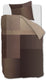 Beddinghouse lovis dekbedovertrek - eenpersoons - 140 x 200 220 cm - terra