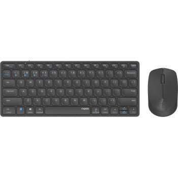 Load image into Gallery viewer, Rapoo 9600m draadloos multimode blade combo tkl toetsenb-muisset,dnk gr qwerty us
