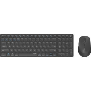Rapoo 9700m draadloos multimode blade combo set donkergrijs qwerty us