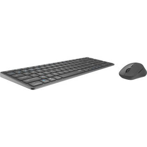 Rapoo 9700m draadloos multimode blade combo set donkergrijs qwerty us