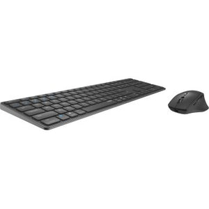 Rapoo 9800m draadloos multim. blade combo full size set donkergrijs qwerty us