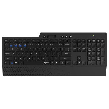 Load image into Gallery viewer, Rapoo 8200t multimodus draadloze desktop combo set zwart qwerty us
