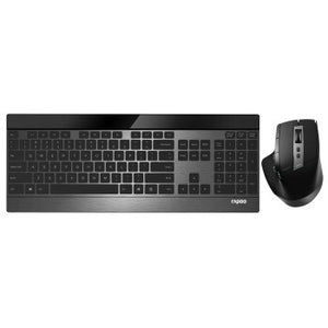 Rapoo 9900m wireless ultra-slim multi-mode-deskset ui black