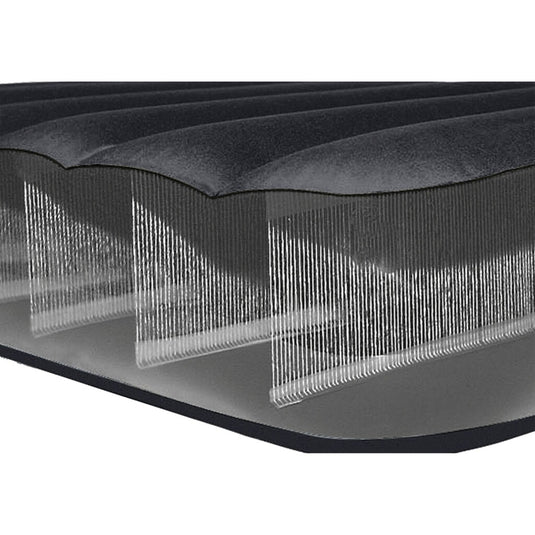 Intex 64146 pillow rest classic twin luchtbed + pomp 99x191x25 cm zwart