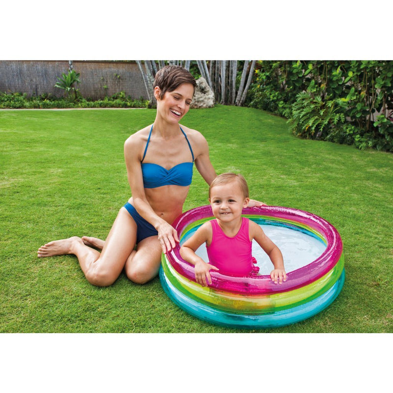 Load image into Gallery viewer, Intex Regenboog Zwembad (86x25cm)

