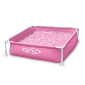 Intex 57172np wet set collection mini frame pool 122x122 cm roze
