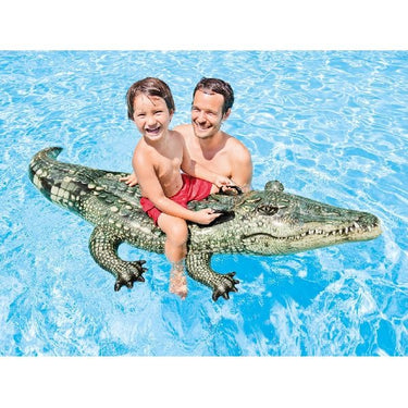 Intex realistische krokodil ride-on 170x86 cm