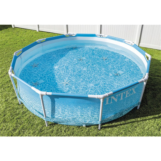 Intex 28206np beachside metal frame zwembad 305x76 cm zonder filterpomp