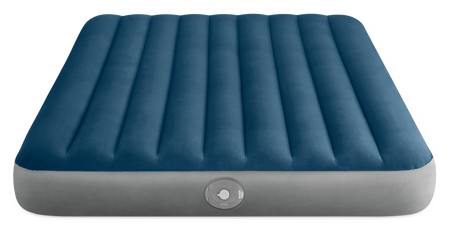 Intex 64189np queen dura-beam prestige downy luchtbed met pomp
