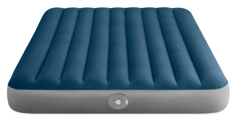 Cargue la imagen en el visor de la galería, Intex 64189np queen dura-beam prestige downy luchtbed met pomp
