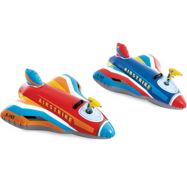 Intex 57531nk jet fighter ride-on assorti