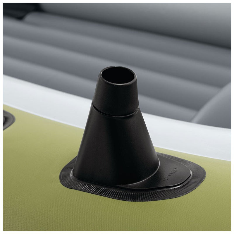 Cargue la imagen en el visor de la galería, Intex 66334np seahawk 4 opblaasboot 351x145x48 cm groen
