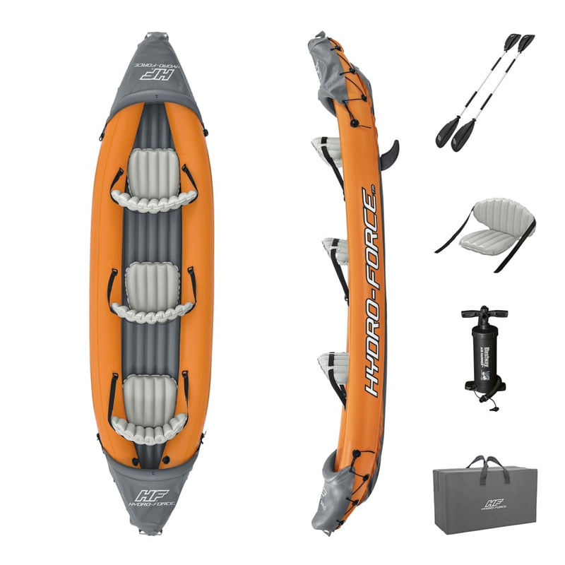 Load image into Gallery viewer, Bestway Kajakset Hydro-Force Rapid x3 opblaasbaar
