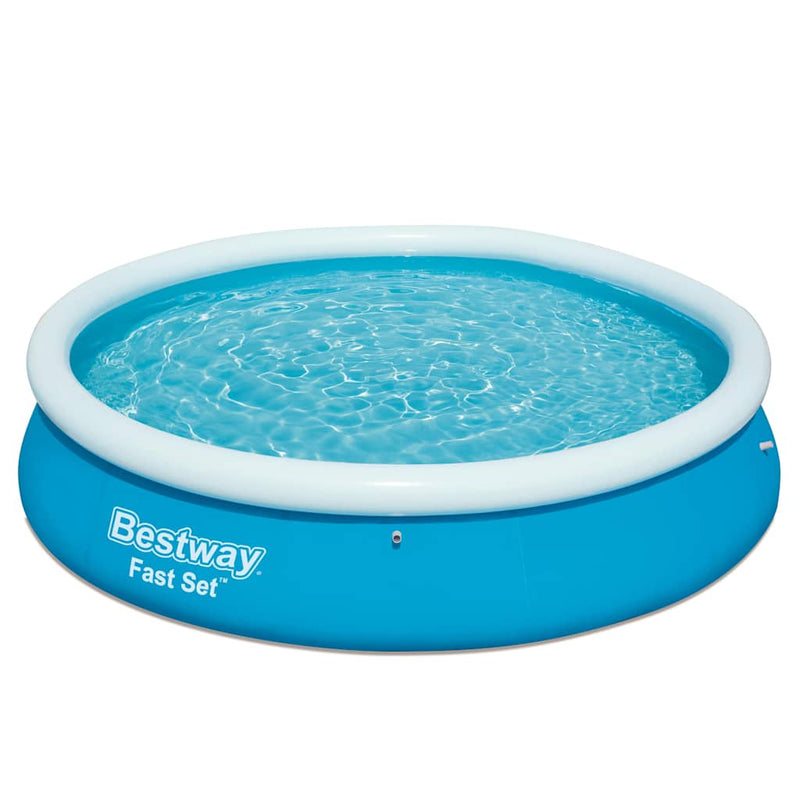 Load image into Gallery viewer, Bestway zwembad fast set rond 366 (blauw lichtblauw)

