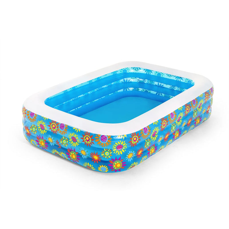 Load image into Gallery viewer, Bestway kinderzwembad opblaasbaar 229x152x56 cm blauw
