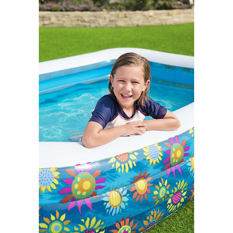 Load image into Gallery viewer, Bestway kinderzwembad opblaasbaar 229x152x56 cm blauw
