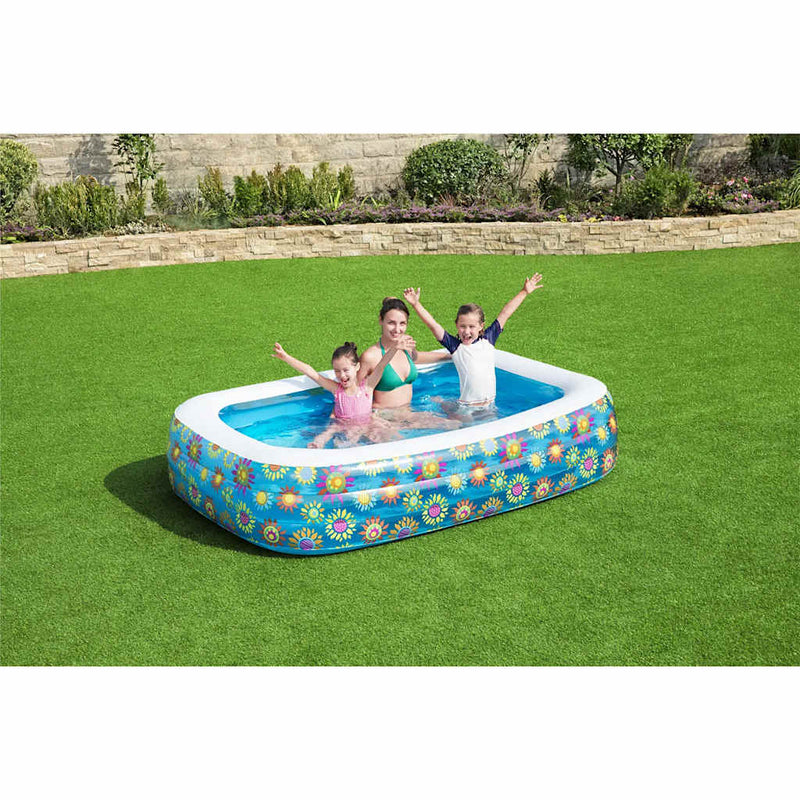 Load image into Gallery viewer, Bestway kinderzwembad opblaasbaar 229x152x56 cm blauw
