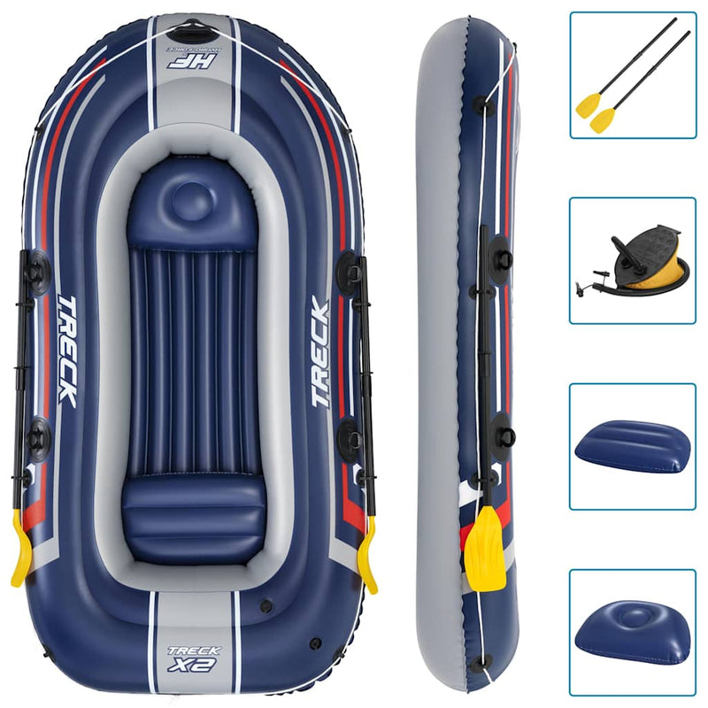 Afbeelding laden in galerijviewer, Bestway hydro-force opblaasbootset treck x2 255x127 cm
