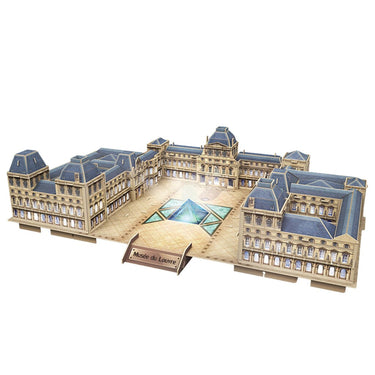 Cubic fun 3d-puzzel the louvre met led (2011414)